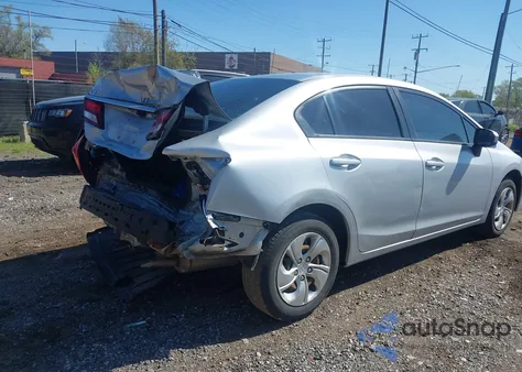 2015 Honda Civic Lx z USA, uszkodzony, nr VIN 2HGFB2F56FH514539